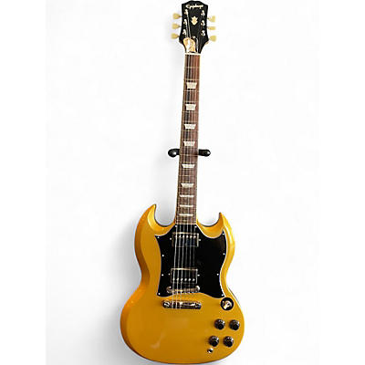 Used Epiphone SG Traditional Pro IV Gold Solid Body Electric Guitar