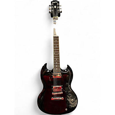 Used Epiphone SG Tribute Black Solid Body Electric Guitar