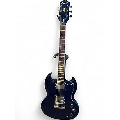 Used Epiphone SG Tribute Black Solid Body Electric Guitar