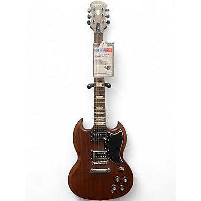 Used Epiphone SG Walnut Solid Body Electric Guitar