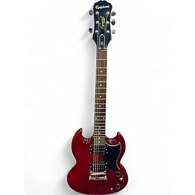 Used Epiphone SG Wine Red Solid Body Electric Guitar