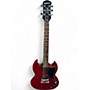 Used Epiphone SG Wine Red Solid Body Electric Guitar Wine Red