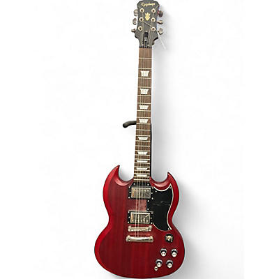 Used Epiphone SG Wine Red Solid Body Electric Guitar