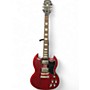 Used Epiphone SG Wine Red Solid Body Electric Guitar Wine Red