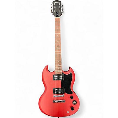 Used Epiphone SG Worn Cherry Solid Body Electric Guitar