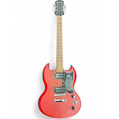 Used Epiphone SG Worn Cherry Solid Body Electric Guitar