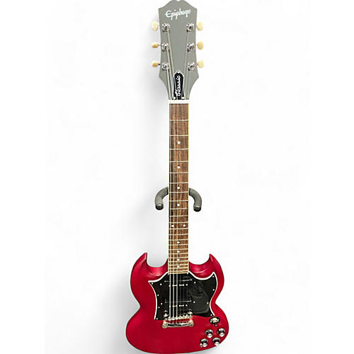 Used Epiphone SG classic P90 Cherry Solid Body Electric Guitar Cherry