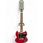 Used Epiphone SG classic P90 Cherry Solid Body Electric Guitar Cherry