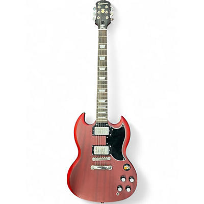 Used Epiphone SG red Solid Body Electric Guitar