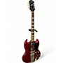 Used Epiphone SG standard Maestro Cherry Solid Body Electric Guitar Cherry