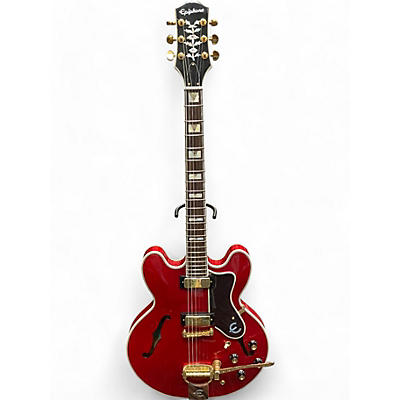 Epiphone Used Epiphone SHERATON 150TH ANNIVERSARY EDITION Red Hollow Body Electric Guitar