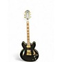 Used Epiphone SHERATON EMILY WOLFE Flat Black Hollow Body Electric Guitar Flat Black