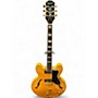 Used Epiphone SHERATON Natural Hollow Body Electric Guitar Natural