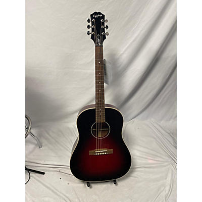 Epiphone Used Epiphone SLASH J-45 Vermillion Burst Acoustic Guitar