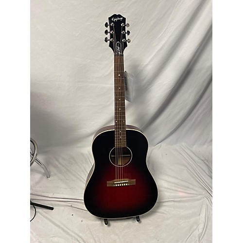 Epiphone Used Epiphone SLASH J-45 Vermillion Burst Acoustic Guitar Vermillion Burst