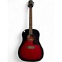 Used Epiphone SLASH J45 Candy Red Burst Acoustic Electric Guitar Candy Red Burst