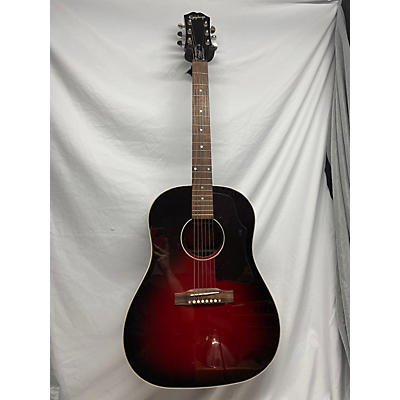 Epiphone Used Epiphone SLASH J45 VERMILLION BURST Acoustic Electric Guitar