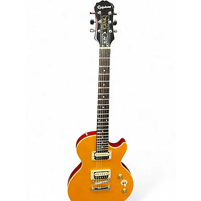 Used Epiphone SLASH LES PAUL SPECIAL II Yellow Solid Body Electric Guitar