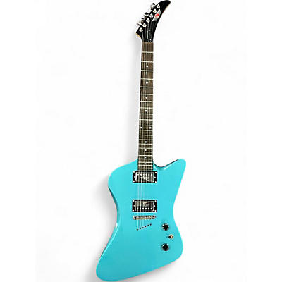 Used Epiphone SLASHER Pelham Blue Solid Body Electric Guitar