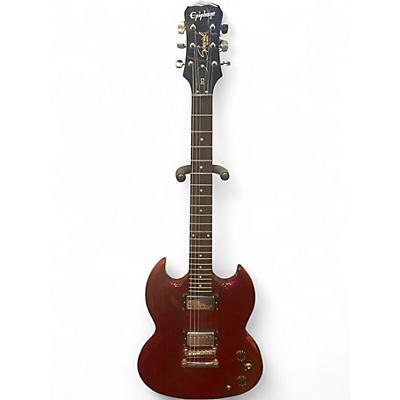Used Epiphone SPECIAL SG MODEL Crimson Red Trans Solid Body Electric Guitar