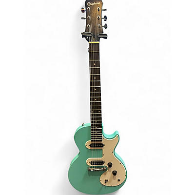 Used Epiphone SPECIAL SL Turquoise Solid Body Electric Guitar