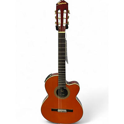 Used Epiphone SST CLASSICAL GUITAR Natural Classical Acoustic Electric Guitar