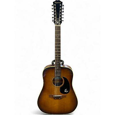 Used Epiphone ST160 BURST 12 String Acoustic Guitar