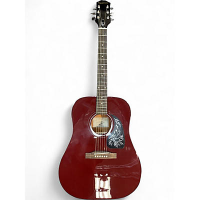Used Epiphone STERLING Wine Red Acoustic Guitar