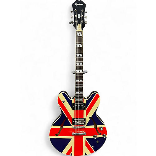 Used Epiphone SUPERNOVA UNION JACK Hollow Body Electric Guitar UNION JACK