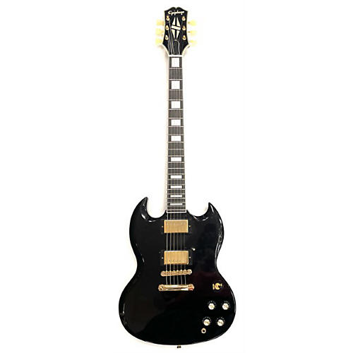 Epiphone Used Epiphone Sg Custom Ebony Solid Body Electric Guitar Ebony