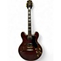 Used Epiphone Sheraton 1980's  Cherry Hollow Body Electric Guitar Cherry