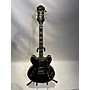 Used Epiphone Used Epiphone Sheraton Black Hollow Body Electric Guitar Black