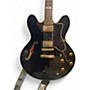 Used Epiphone Sheraton Black Hollow Body Electric Guitar Black