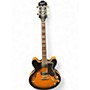 Used Epiphone Sheraton II 2 Tone Sunburst Hollow Body Electric Guitar 2 Tone Sunburst