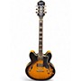 Used Epiphone Sheraton II 2 Tone Sunburst Hollow Body Electric Guitar 2 Tone Sunburst