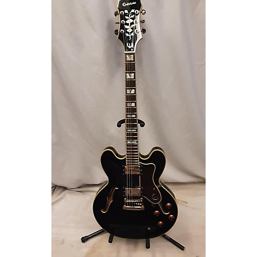 Epiphone Used  Epiphone Sheraton II Black And Gold Black and Gold