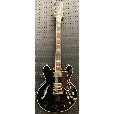 Epiphone Used Epiphone Sheraton II Black Hollow Body Electric Guitar