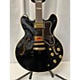 Used Epiphone Used Epiphone Sheraton II Black Hollow Body Electric Guitar Black