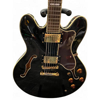 Used Epiphone Sheraton II Black Hollow Body Electric Guitar