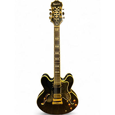 Used Epiphone Sheraton II Black Hollow Body Electric Guitar