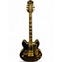Used Epiphone Sheraton II Black Hollow Body Electric Guitar Black