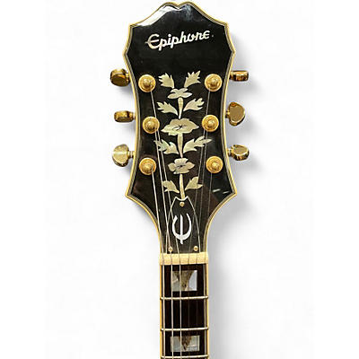 Used Epiphone Sheraton II Black Hollow Body Electric Guitar