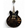Used Epiphone Sheraton II Black Hollow Body Electric Guitar Black