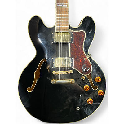 Used Epiphone Sheraton II  Black Hollow Body Electric Guitar