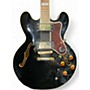 Used Epiphone Sheraton II  Black Hollow Body Electric Guitar Black