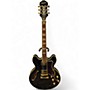 Used Epiphone Sheraton II Black Hollow Body Electric Guitar Black