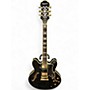 Used Epiphone Sheraton II Black Hollow Body Electric Guitar Black