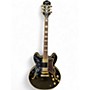 Used Epiphone Sheraton II Black Hollow Body Electric Guitar Black