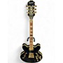 Used Epiphone Sheraton II Black Hollow Body Electric Guitar Black