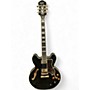 Used Epiphone Sheraton II Black Hollow Body Electric Guitar Black